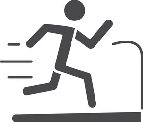 Speed running icon cartoon style Royalty Free Vector Image