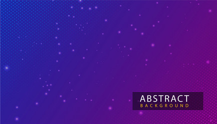 technology banner design with light particle Vector Image