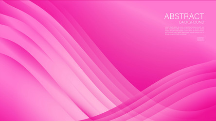 Pink abstract background wave Royalty Free Vector Image