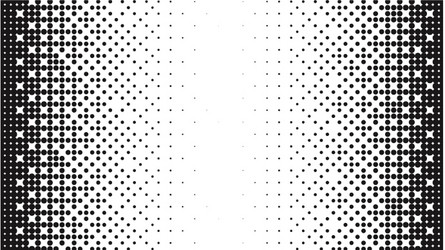 halftone pattern gradient background round spot vector image