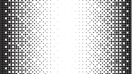 Halftone pattern gradient background round spot vector