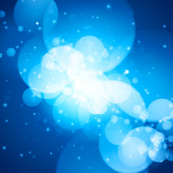 abstract background with bokeh lights vector image