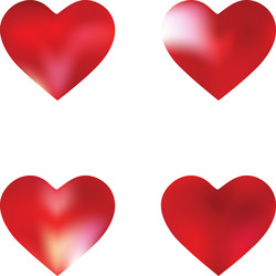 gradient background in form a shape vector image