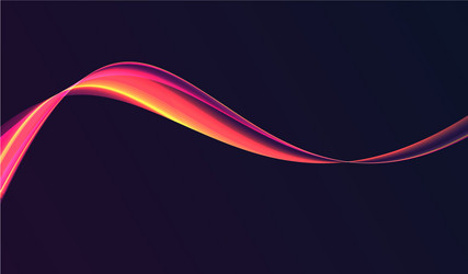 Abstract design element gradient hot magma wave vector