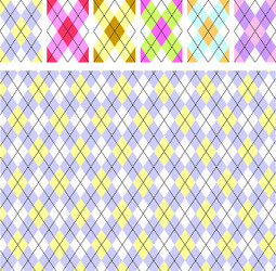 new scottish pattern vector image