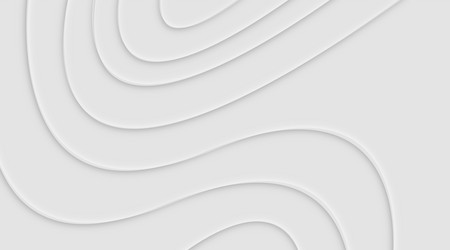 abstract wave patterns represented in soft white vector image
