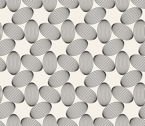 seamless pattern repeating geometric elements vector image