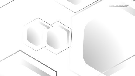 abstract background concepts of hexagon shapes vector image