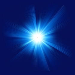 Blue color design with a burst eps 10 vector