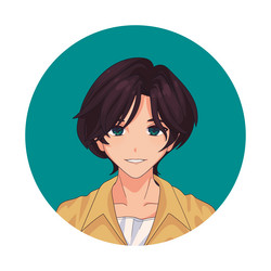 Boy Fake Smile Anime, HD Png Download , Transparent Png Image - PNGitem