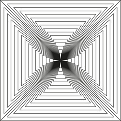 optical triangle grid linear motion field vector image
