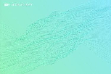 abstract colorful minimal particle background vector image