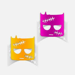 realistic design element zombie vector image