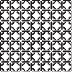 Interlocking Chain Pattern vector image
