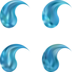 gradient background in form a shape vector image