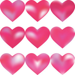 gradient background in form a shape vector image