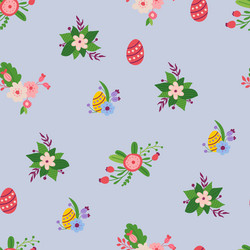 spring seamless pattern vector image