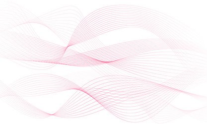 abstract colorful wave element for design vector image