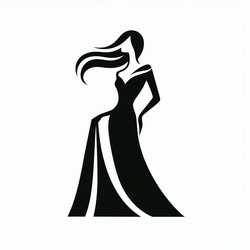 Dynamic Dancer Silhouette Vector Image