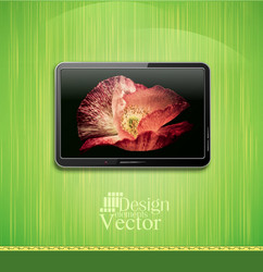 Plasma lcd tv Royalty Free Vector Image - VectorStock
