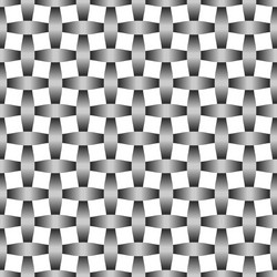 wattled seamless pattern with gradient vector image