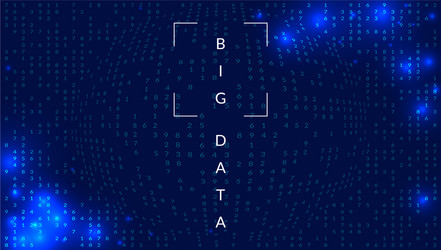 Deep learning background technology for big data vector