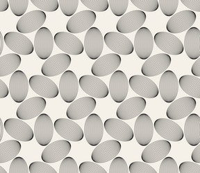 seamless pattern repeating geometric elements vector image