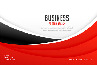 Dynamic Red Wave Background vector image