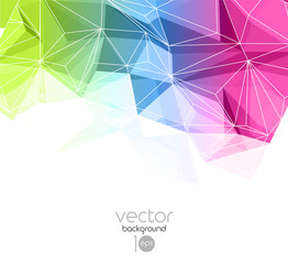 Abstract christmas light background wuth retro Vector Image