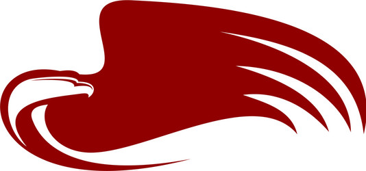 Majestic Eagle Emblem Vector Image