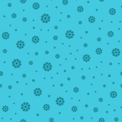 snowflake seamless pattern vector image