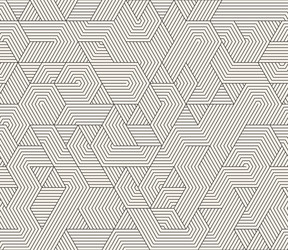 seamless pattern repeating geometric elements vector image