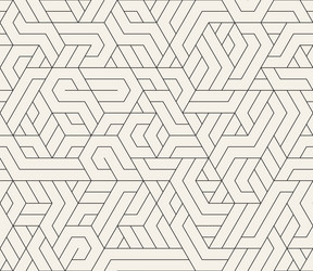 seamless pattern repeating geometric elements vector image
