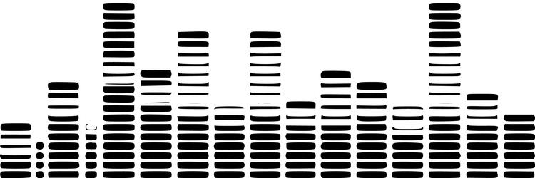 Audio Level Meter Royalty Free Vector Image - VectorStock