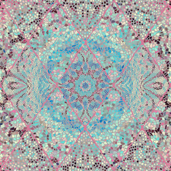 mosaic art pattern image vector image