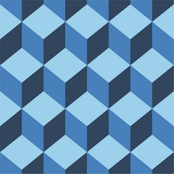 Digital Cube Pattern vector