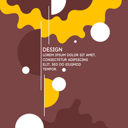 abstract background with simple elements an image vector image