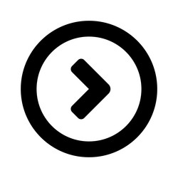 next forward button design vector image