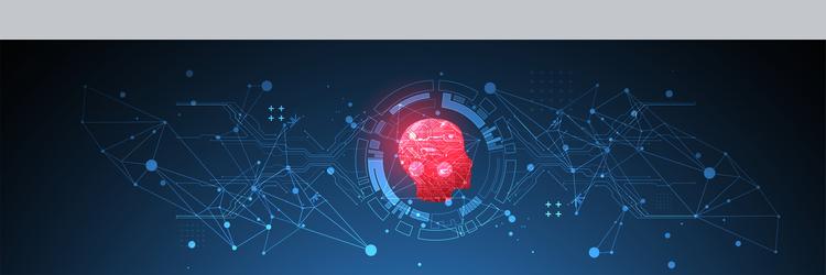 abstract background on the theme of artificial vector image