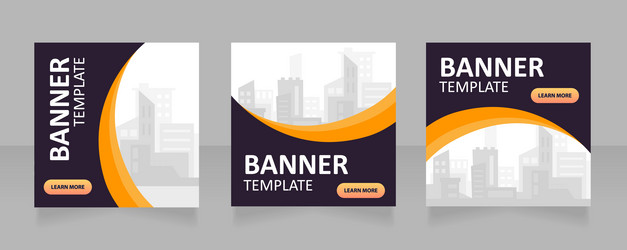 Wind turbines installation web banner design Vector Image