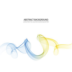 Abstract motion smooth color wave curve vector