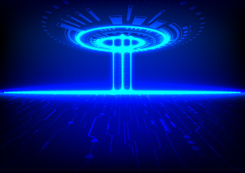 digital abstract background style circuit vector image