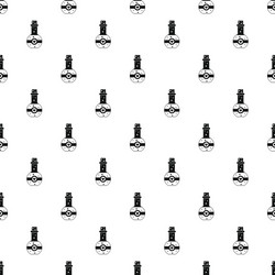 flask of love elixir pattern simple style vector image