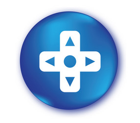 Game controller button vector