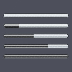 Loading progress bar black web interface vector