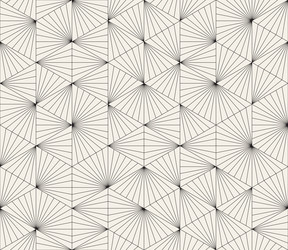 seamless pattern repeating geometric elements vector image
