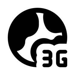 wireless mobile network for third generation vector image
