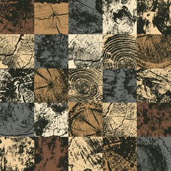abstract seamless pattern consisting of square vector image