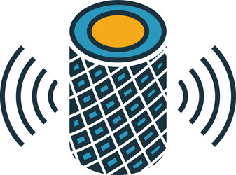 digital assistant icon simple element from smart vector image
