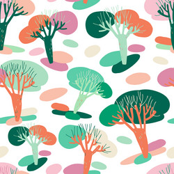 modern seamless simple colourful pattern vector image